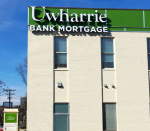Check Out this Sign Package in Charlotte We Did for Uwharrie Bank!