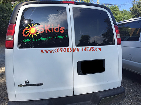 COS Kids Van Back Window Wraps