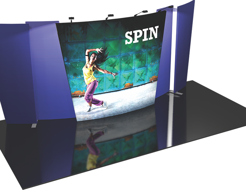 Spin Trade Show Banner