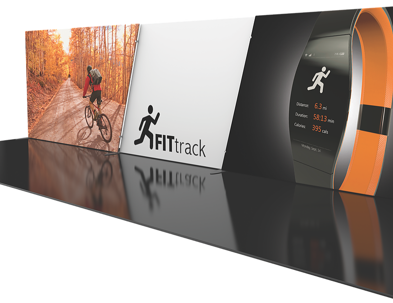 Fit Track Trade Show Banner