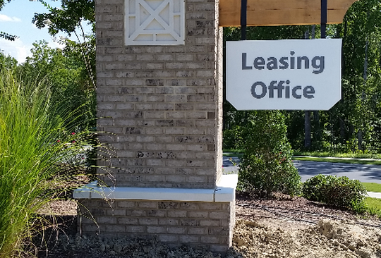 Leasing Office Real Estate Signs