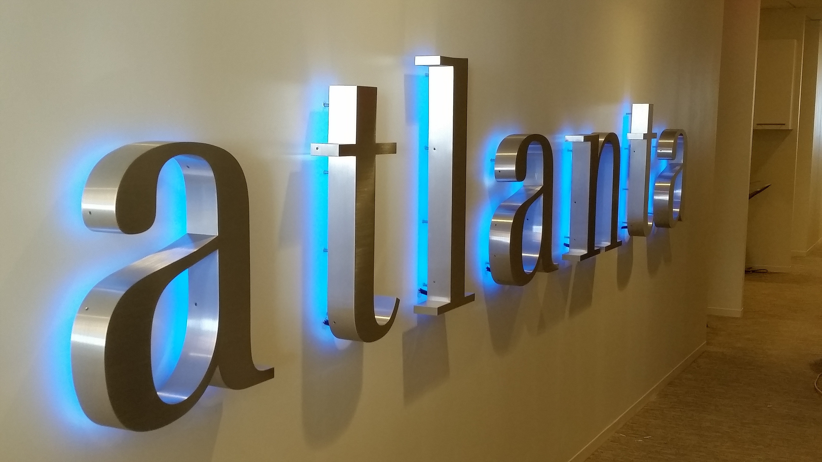 Channel Letters Sign Custom Lit Logo The Sign Factory