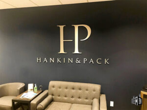 Indoor Office Lobby Signage
