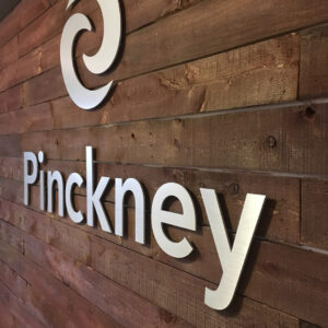 Pinckney Metal sign