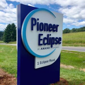 Pioneer Eclipse sign