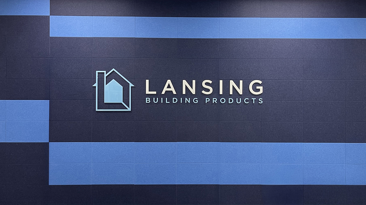 Lansing Acrylic Logo